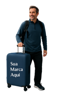 Capa de mala personalizada