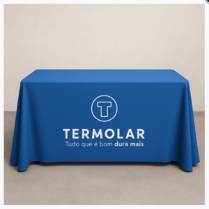 toalha de mesa personalizada para feira